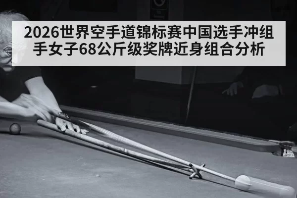 2026世界空手道锦标赛中国选手冲组手女子68公斤级奖牌近身组合分析